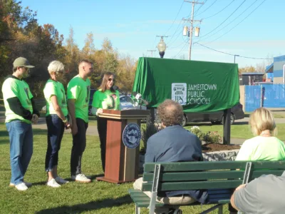 ‘A Lasting Reminder’: City Unveils Sign Dedicating Riverwalk Bike Path To Tony Dolce